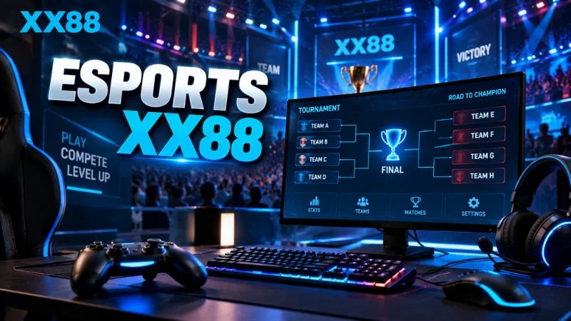 Esports XX88 với trận đấu thể thao điện tử và bảng kèo